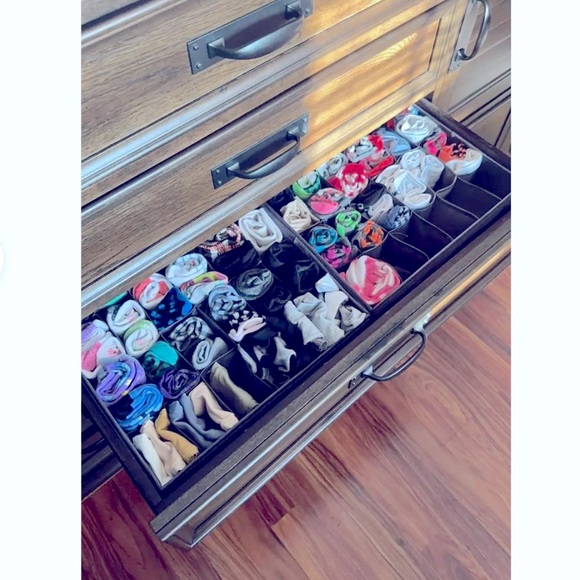 24 Grids Home Foldable & Washable Closet Organizer Grey - Picture 12 of 13